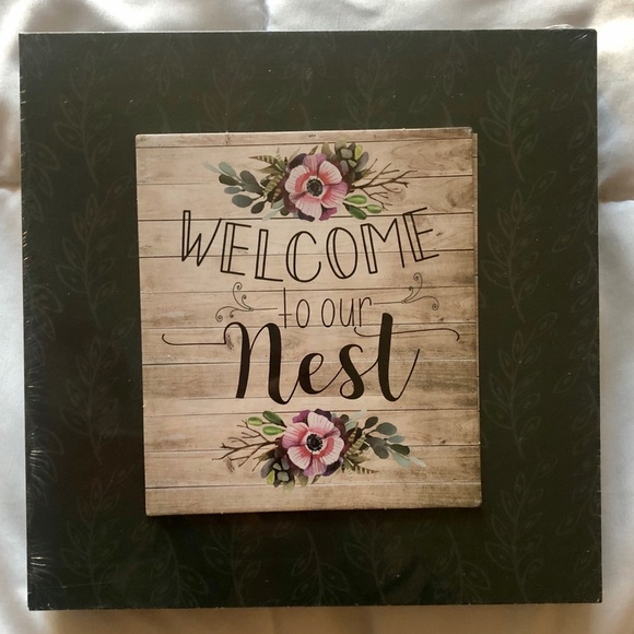 Other - Welcome to our nest SIGN